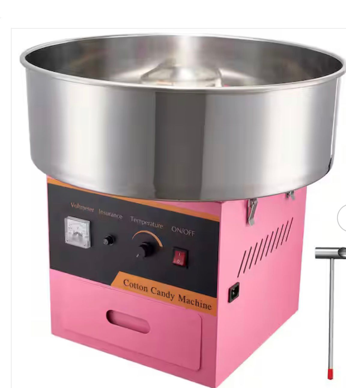 Pink cotton candy machine rental
