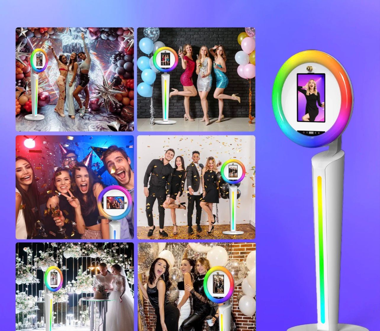 Photo booth rental for parties