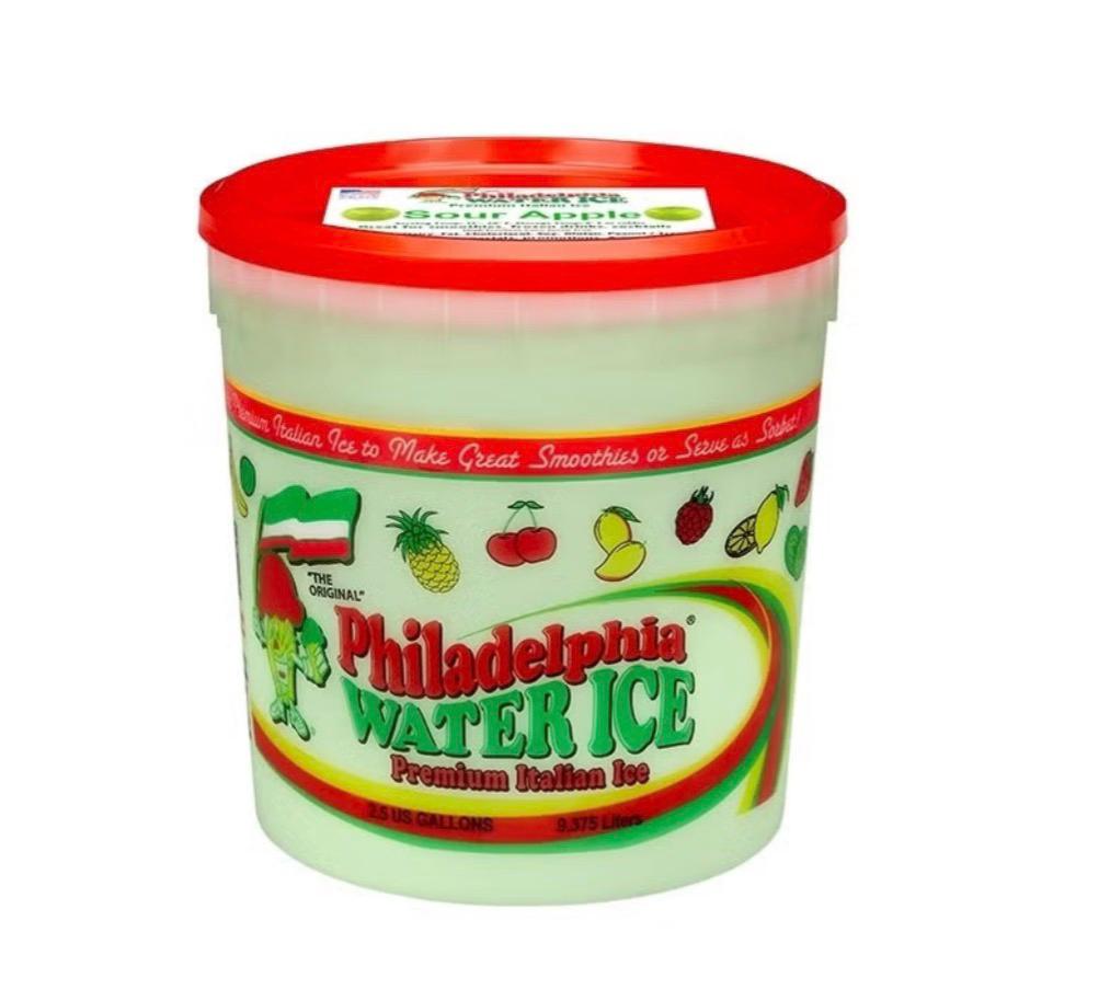 Sour apple water ice